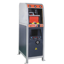 SOGUTECH new manual cover type single station press machine air bag sole attaching machine with safe device